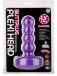 4.5 Inch Flexible Ribbed Vibrating Butt Plug