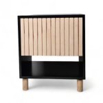 Thendo Bedside Table - Black