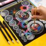 22PCS Educational Kaleidoscope Toy Set - Versatile Magic Ruler & Stationery Kit For Students Perfect Birthday Or Christmas Gift