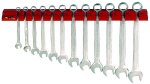 Teng Tools 12PC Combination Spanner Set Wall Rack
