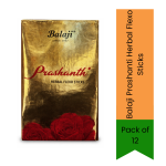 Prashanti Herbal Incense Sticks Flexo Sticks Ideal For Relaxation Meditation & Home Fragrance Fresh Herbal Aroma & Peaceful Ambi
