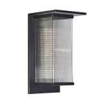 Bernard Metal LED Outdoor Wall Light Black