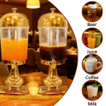 Stainless Steel Beverage Dispenser 8L - Gold