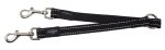 Rogz Utility Large 20mm Fanbelt Split Lead - Black Reflective
