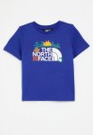 Kid Trail Map Graphic Short Sleeve Tee - Blue