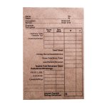 Wage Envelopes 152X102MM Brown - Printed Simpli Stick Box 500 Marlin