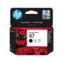 HP 47 Black Original Cartridge Bundle With Power Bank