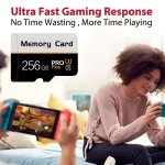 High-speed 256GB 128GB Micro Sd Memory - Reliable & Shockproof MINI Storage For Fast Data Transfer - Perfect For Smartphone Came