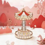 Swing Ride Diy Music Box 3D Wooden Puzzle 289PCE