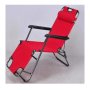 Shayd - Foldable Beach/patio Recliner Lounger - Red