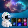 1pc Astronaut Star Projector Fantastic Starry Experience Explore Nebula Changes Create An Artistic Atmosphere Bedroom Office Parties Decoration Infrared Remote Control As Halloween Chrismas Gift