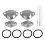 Car Aluminum Full Egr Removal / Blanking Kit Compatible With Land Rover Discovery 3
