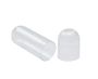 500 Separated Size 0 Empty Gelatin Capsules Colour - White