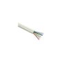 2 Pair Ivory Flat Modular Cable For RJ11 Connectors 4 Wire