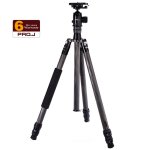 Pro.j Carbon Fibre Tripod 25KG Capacity - Mono Conversion-black 35851BK
