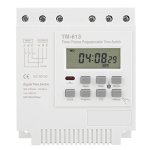Time Relay Programmable Timer Switch Three Phases Smart Digital Weekly Control Power Tool For Switch