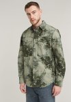 G-star Raw Cargo Pocket Regular Shirt Ls - Elephant Skin MINI Digi Camo