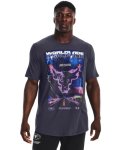 Men's Project Rock Ww Disruption Short Sleeve - Tempered Steel Sm