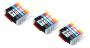 Canon 450XL 451/450XL/451/451XL Compatible Ink Cartridges Multipack X 3