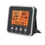 Digital Meat Thermometer With Alarm Timer - Bbq Oven Food Probe 0-300 C