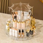 Jewelry Organizer Storage Box Transparent Delicate