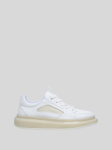 Relay Mens Glax Clear Sneakers In White - White 10
