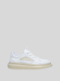 Relay Mens Glax Clear Sneakers In White - White / 10