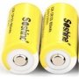16340 RCR123 800MAH Rechargeable Battery 3.7V 4-PACK