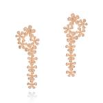 Blossom Chandelier Earrings Open - 18KT Rose Gold Vermeil