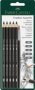 Faber-Castell Graphite Aquarelle Pencils - 4B Box Of 6