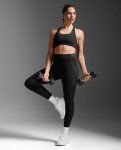 Women's Form Stash Hi-rise Compression Tights - Black No Logo Xxlarge Female