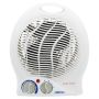Ottimo White Winter Fan Heater 2000W - Compact Portable Hot & Cool Comfort