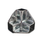 Insta-connect No Weld Diy Connectors - Corner Joint 3 Way - 4 Pack