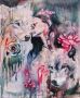 Diamond Painting Full Round Drill Diy KIT_53CM X 63CM Wolf G3608