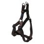 Rogz Utility Large 20mm Fanbelt Step-in Dog Harness Chocolate Reflective