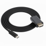 Type-c To Hdtv Cable 1.8M Compatible With Phone Macbook & Laptop For Home