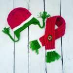 Watermelon Beanie & Scarf
