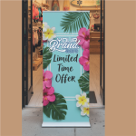 Pull-up Deluxe Banner Complete Unit 0 85 X 2M