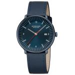 Doppio Blue Vegan Leather Watch