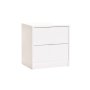 - Ruzeiza 2 Drawer Pedestal - White