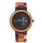 Bobo Bird Bamboo Watch Men's Quartz Wristwatch Date & Day Display {a:custom_size} {a:custom_color}