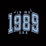 Vintage 1989 Era Diy Iron-on Transfer Stickers - Suitable For T-shirts Jeans And Hoodies - Durable And Perfect For Fashion Backp