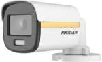 Hikvision DS-2CE10DF3T-F 2MP Colorvu 3.6MM Fixed MINI Bullet Camera 20M White Light Range 130 Db Wdr 4 Switchable Signals Tvi ah