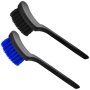 Car Cleaning Brush Tire Brush Cleaning Brush Tire Brushes For Cleaning Rims Cleaning Brushs For Car Interior And Tire Blue+black