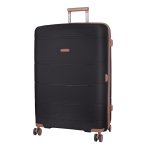 Cellini Monte Carlo Large 4 Wheel Trolley Case - Black - Ys Travel Bags