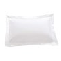 200 Thread Count Cotton Rich Percale White Oxford PILLOWCASE - Standard - Single 45 X 70CM