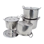 High Quality 4-PIECE Stainless Steel Cookware Set