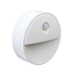 Dot Motion Sensor LED Wall Light White