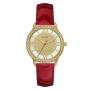 Guess Ethereal Gold Tone Analog Ladies Watch GW0436L1