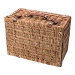 TWO BR5794 - Person Willow Picnic Basket Brown Std